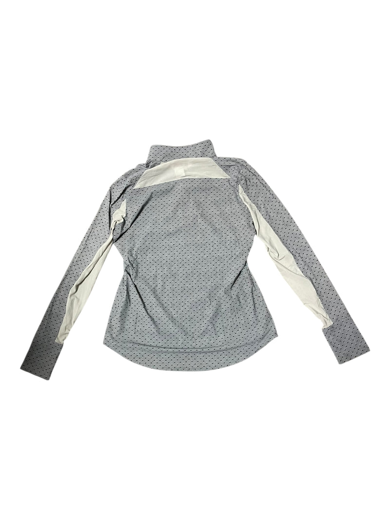 RJ Classics Sun Shirt - Gray/Black Polka Dot - M - USED