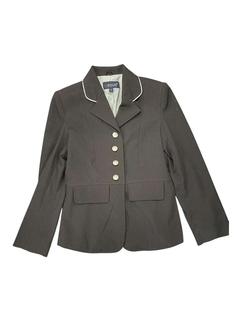 Eous Show Coat - Black - Youth 10 - USED