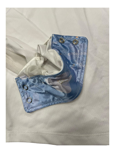 Tailored Sportsman LS Show Shirt - White/Blue - S - USED