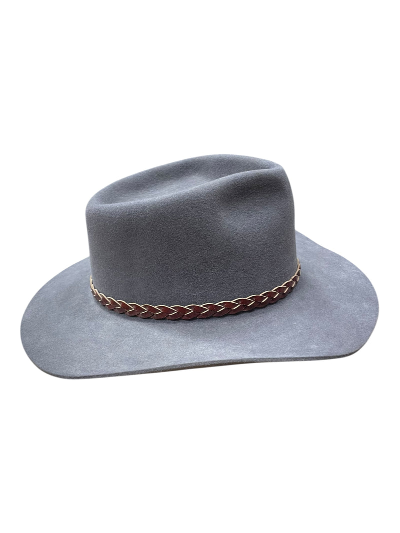 Akubra Stockman Australian Hat - Grey - 55 - USED