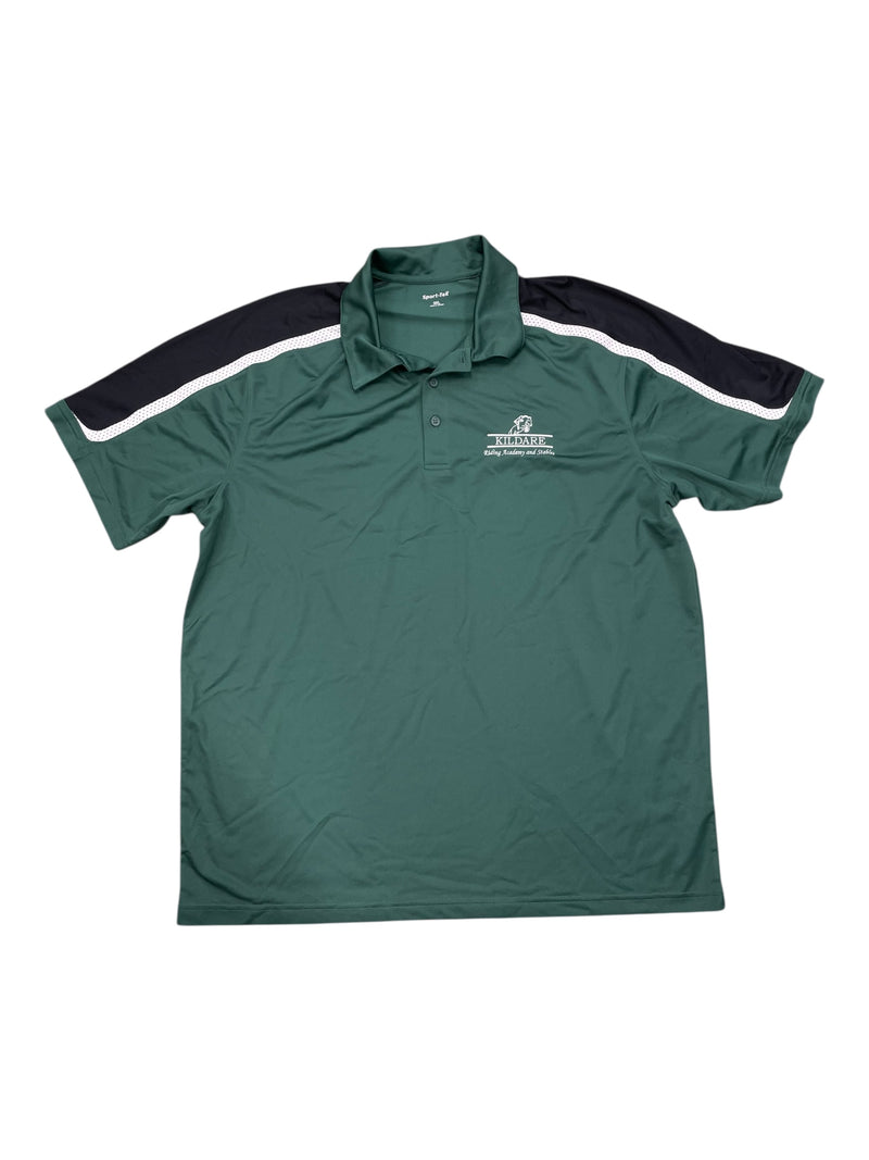 Killdare SS Polo - Green/Black/White - 3XL - USED