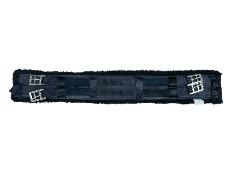 Fleece Lined Girth *Broken Keeper* - Black - 24" - USED