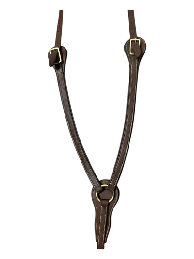 Billy Royal Deluxe Padded Adj. Trail Breastcollar - Dark Oil - One Size - USED