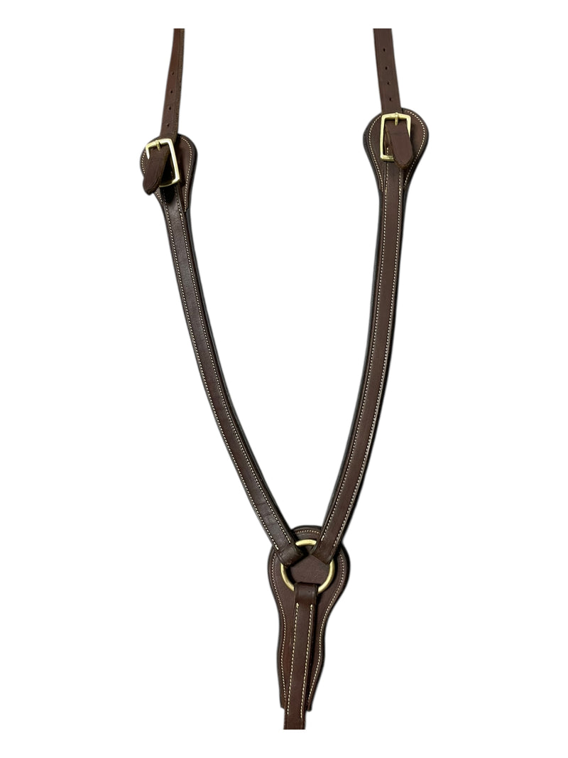 Billy Royal Deluxe Padded Adj. Trail Breastcollar - Dark Oil - One Size - USED