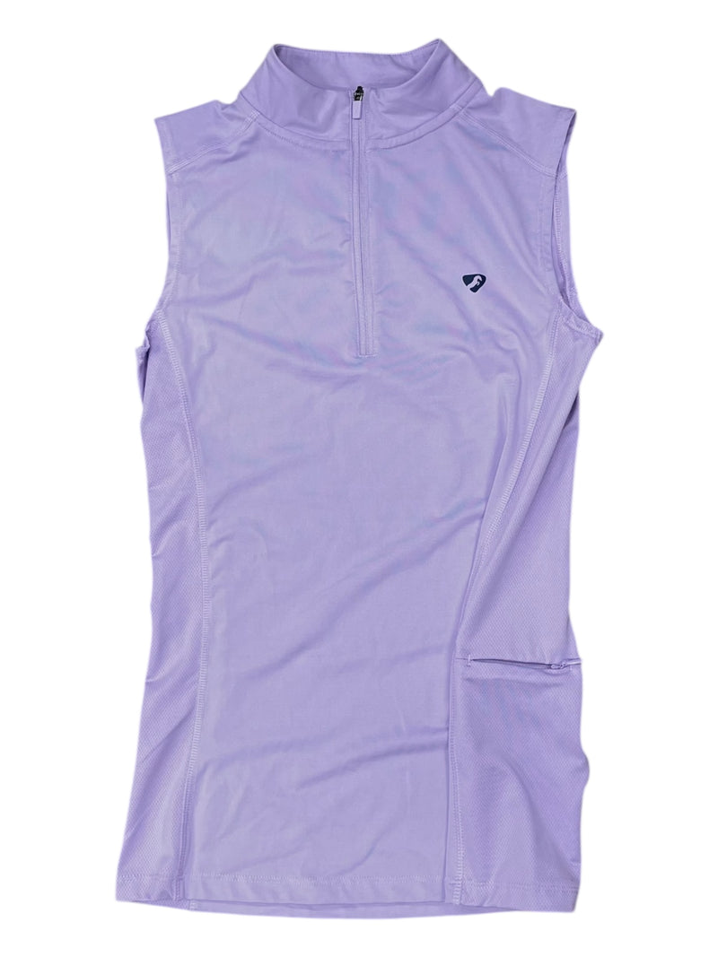 Aubrion Sleeveless 1/4 Zip - Light Purple - XS - USED
