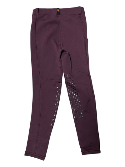 Kerrits Winter Power Stretch KP Tight - Vineyard - Youth M - USED