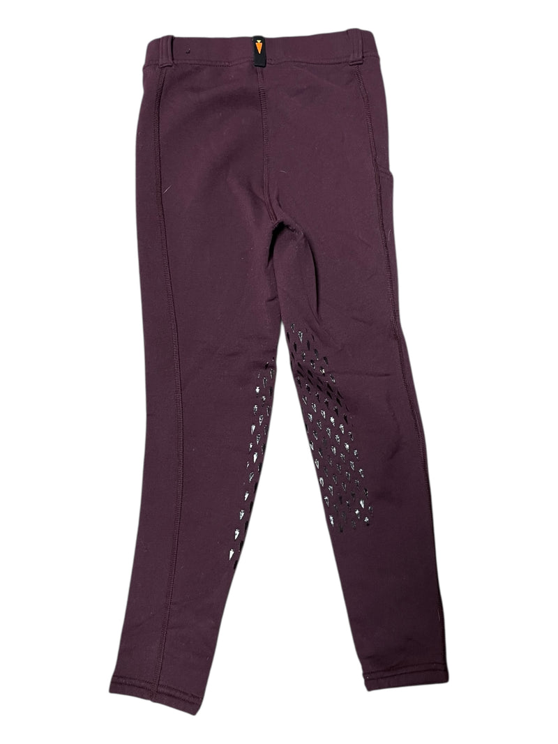 Kerrits Winter Power Stretch KP Tight - Vineyard - Youth M - USED