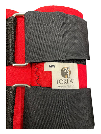 Toklat Splint Boots - Red/Black - Med Wide - USED