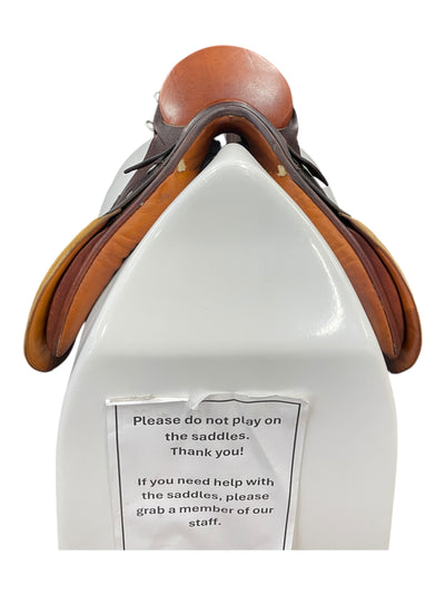 Stubben Tristan AP Saddle - Brown - 16.5" / 32cm Tree - USED