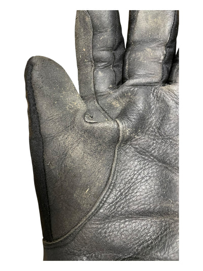 Winter Leather Gloves - Black - Est. M - USED