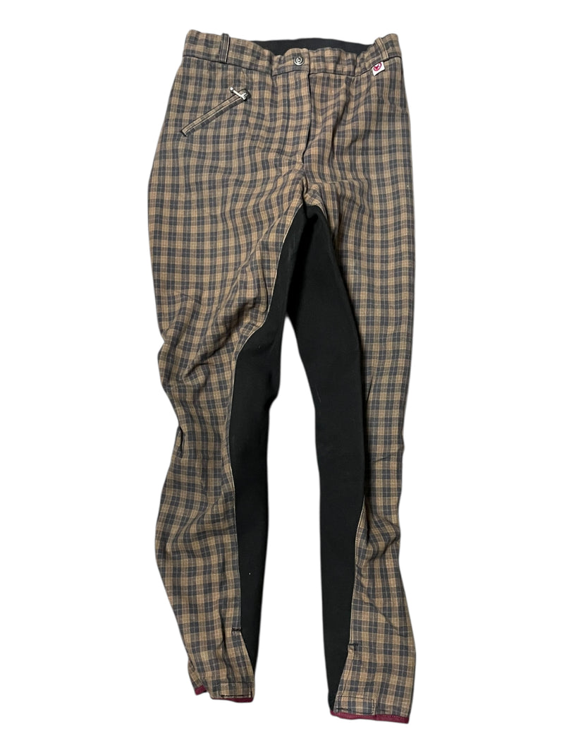 John Field FS Breech - Brown Plaid/Black - Approx 30 - USED