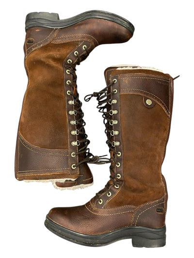 Ariat Wythburn Tall Waterproof Boot - Brown - 7B - USED