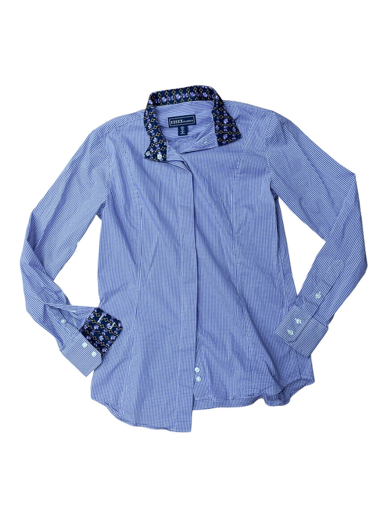 Essex Classics Button LS Show Shirt - Lilac - S - USED