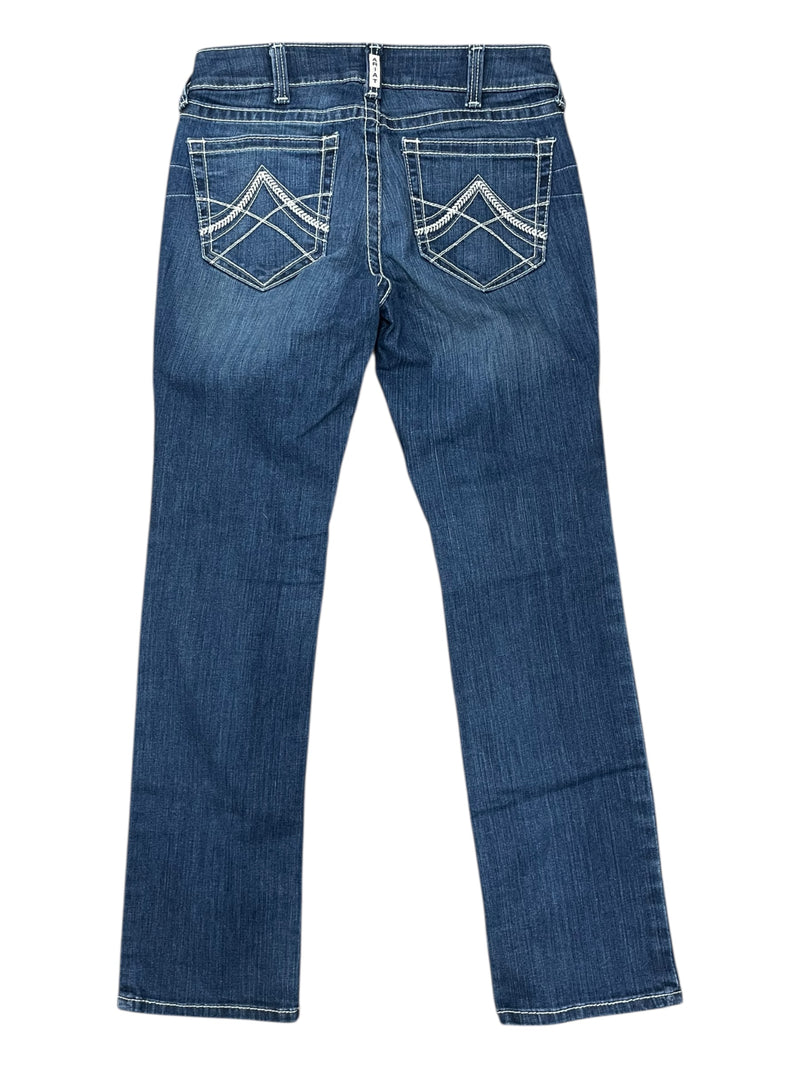 Ariat R.E.A.L Jeans - Ocean - 30R Mid-Rise Straight - USED