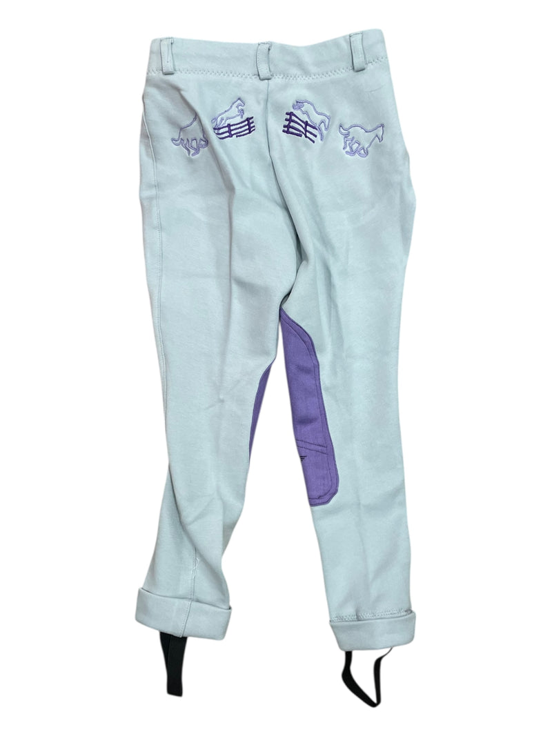Tuffrider Jods *NWT* - Cashmere Blue - Youth 8 - USED