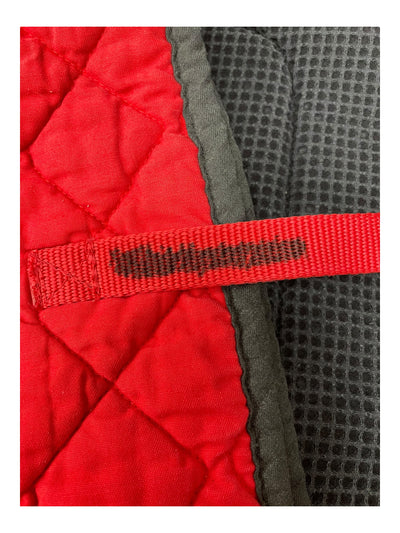Dressage Pad - Red/Black - Est. Full - USED