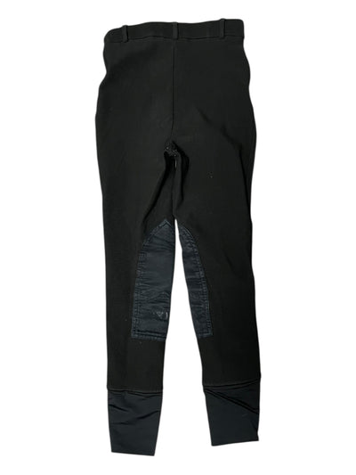Tuffrider Microcord KP Tight - Black - Est. Youth L - USED