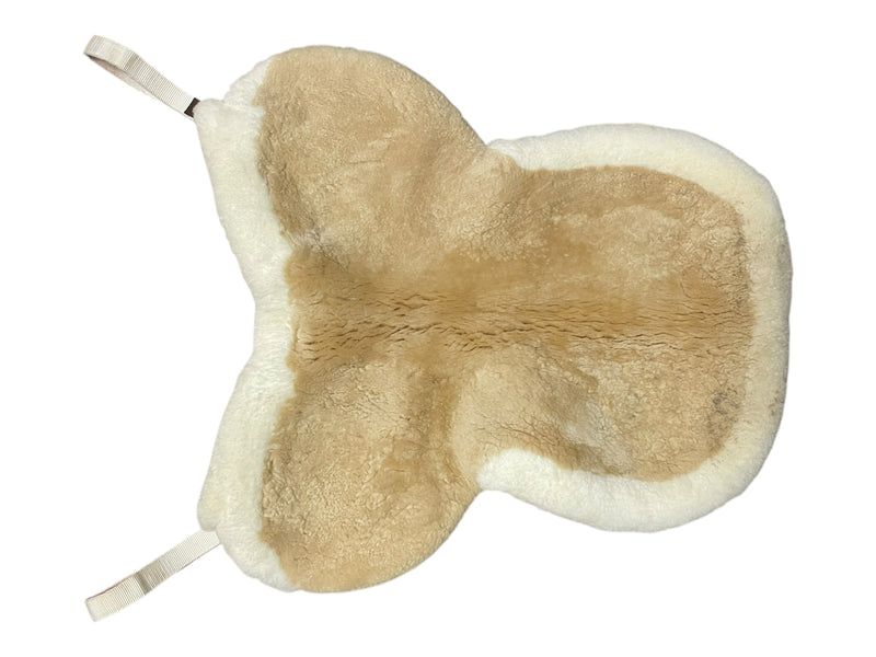 Fleeceworks AP Sheepskin Shimmable 1/2 Pad - White - L - USED
