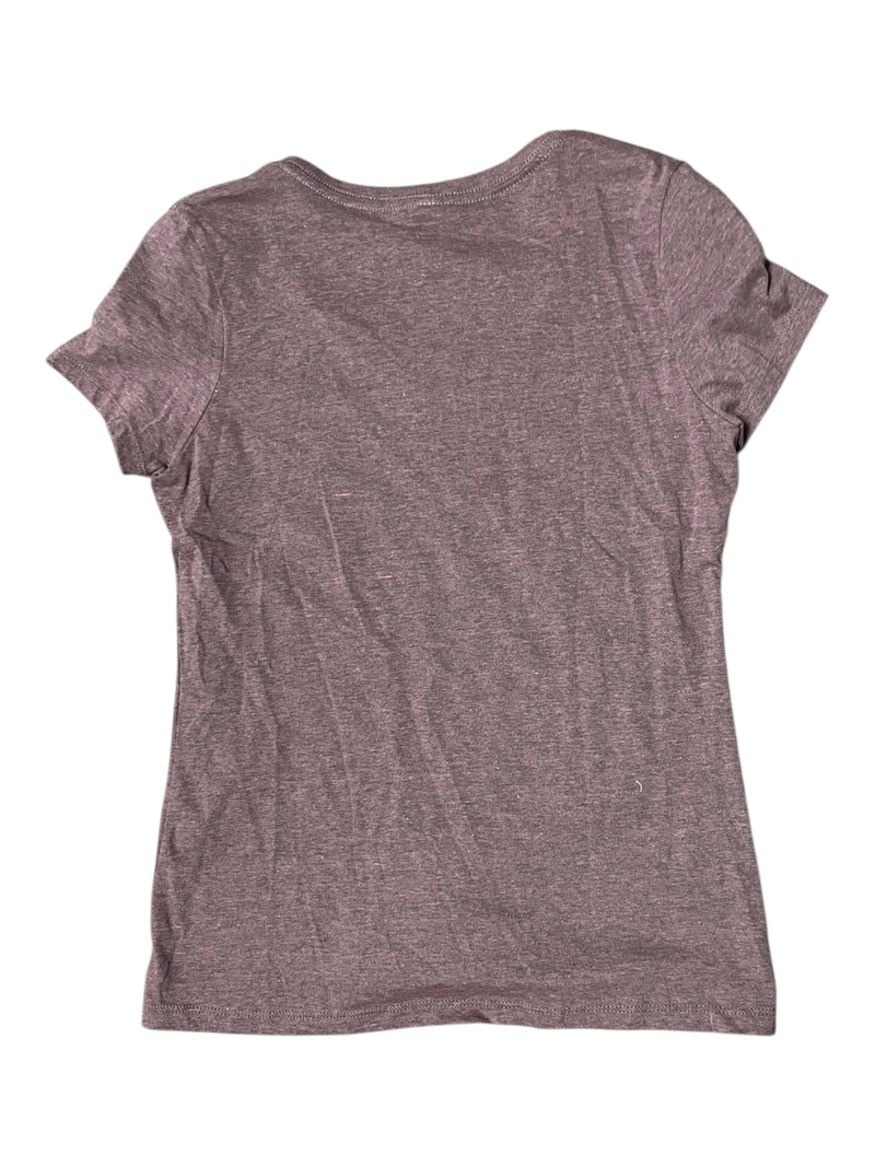 Horses Coffee Weekends Tee - Grayish Purple - S - USED