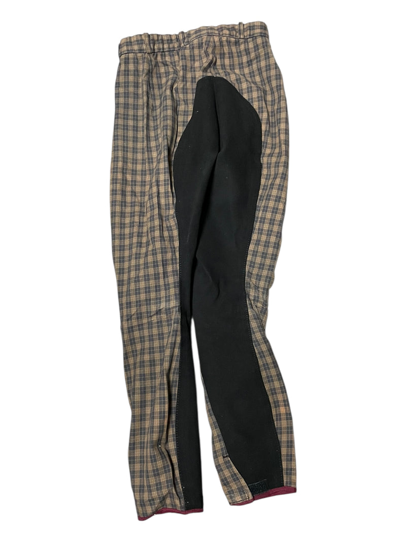 John Field FS Breech - Brown Plaid/Black - Approx 30 - USED