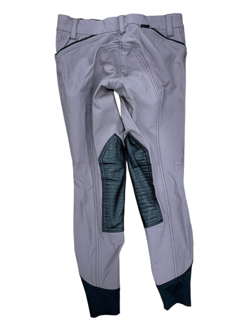GhoDho KP Breech - Mauve/Faux Croc Black - 30 - USED