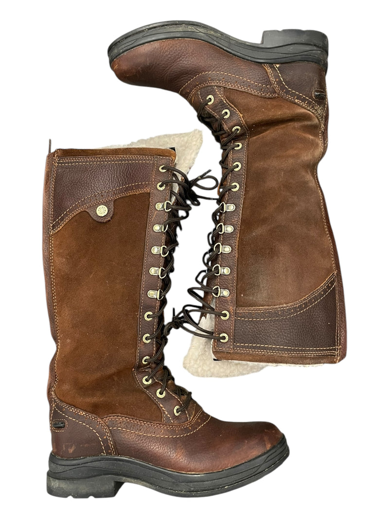 Ariat Wythburn Tall Waterproof Boot - Brown - 7B - USED
