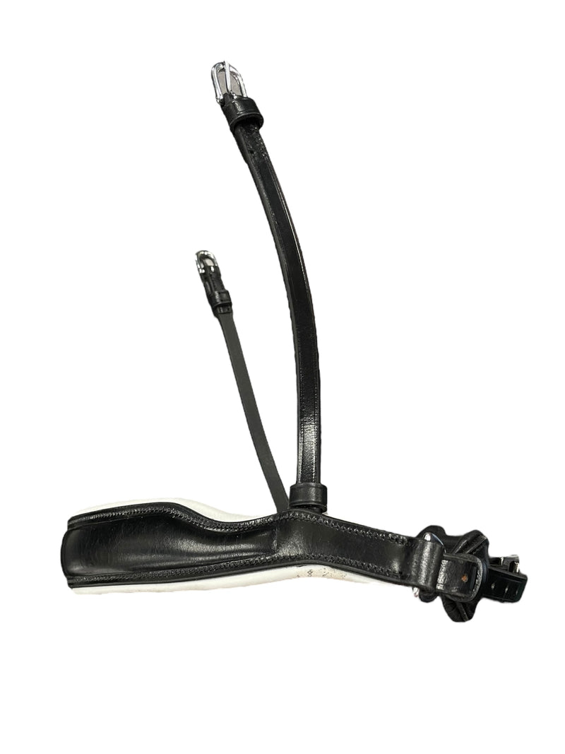 Schockemohle Modena Select Noseband *NWT* - Black/White - F/S - USED