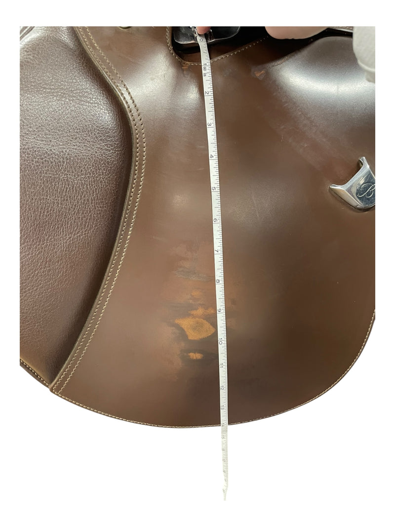 2015 Bates Caprilli CC Saddle - Brown - 43cm (17") - Adj. Gullet - USED