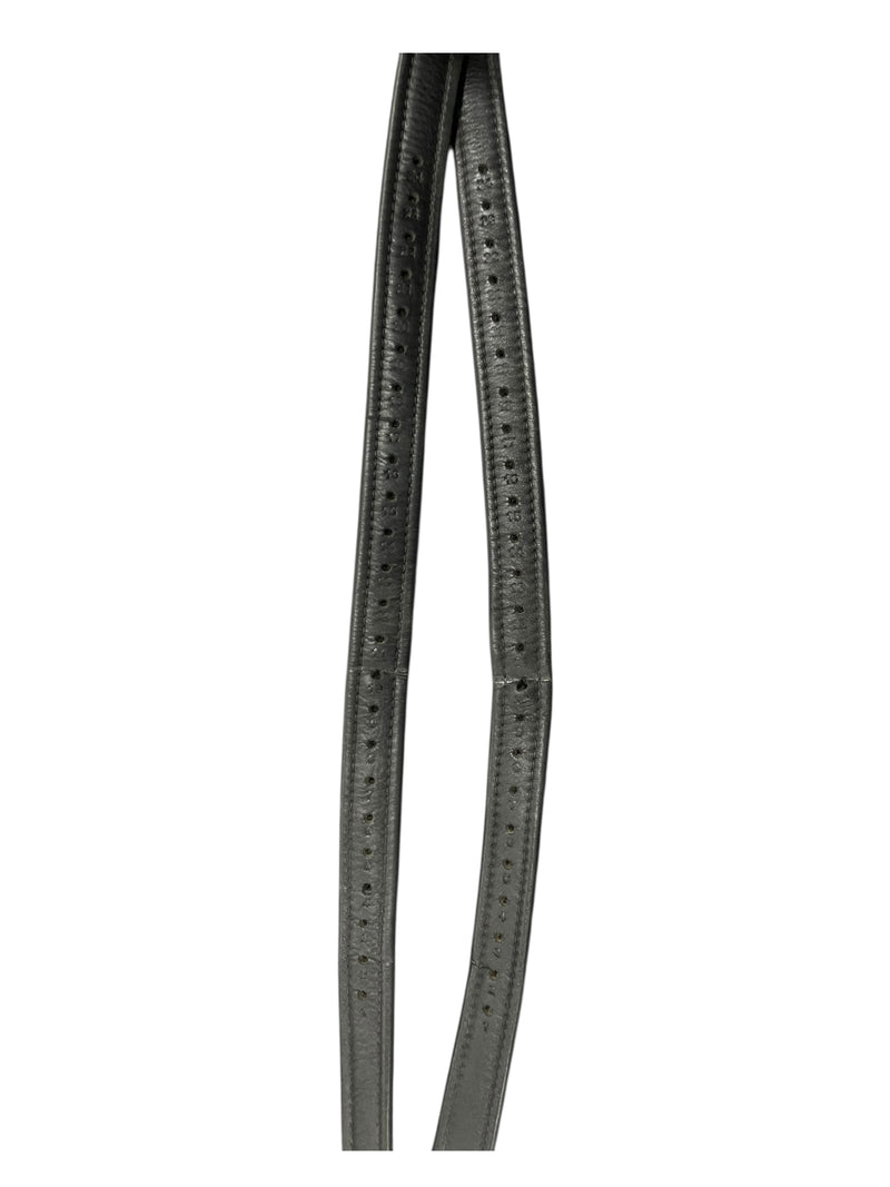 Euro-American Stirrup Leathers - Black - 150cm (60") - USED