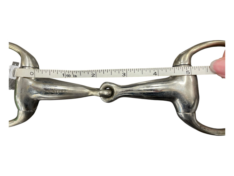 Korsteel Eggbutt Snaffle - SS - Approx 4.5" - USED