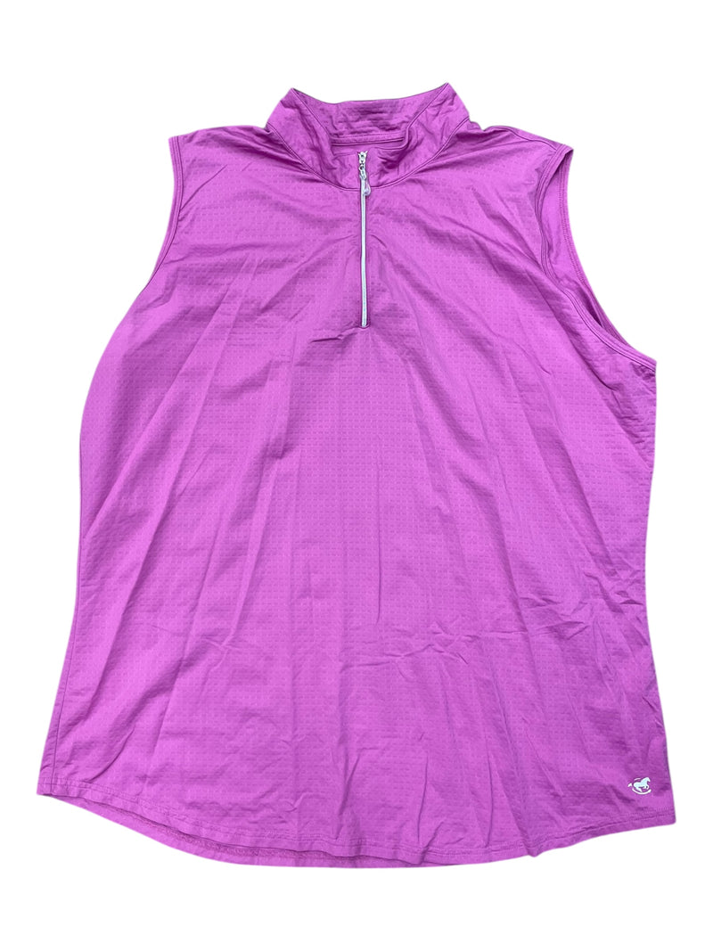 Smartpak Sunshield Sleeveless 1/4 Zip - Pink - XXL - USED