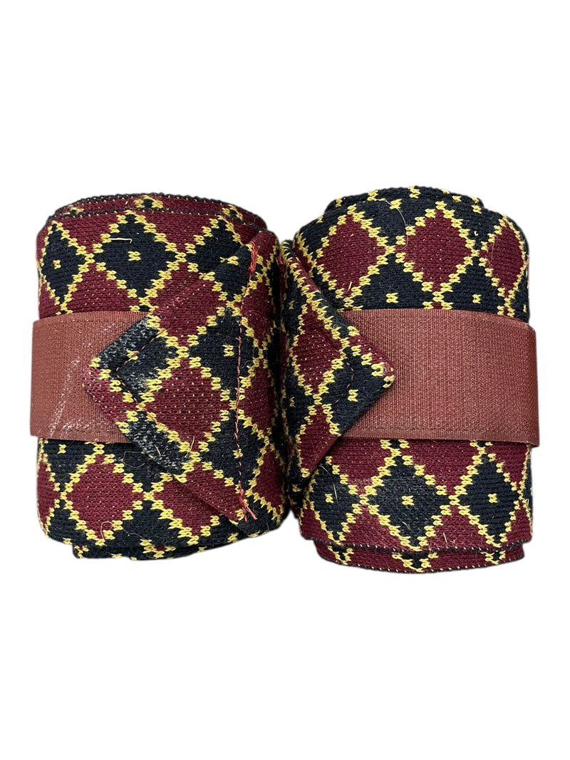 Polos *Set Of 2* - Navy/Maroon/Yellow Checker - USED