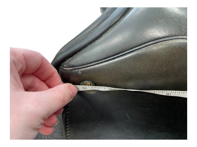 M Toulouse Aachen DR Saddle - Black - 18" / Wide - USED