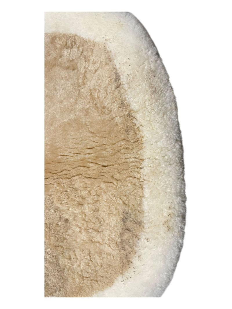 Fleeceworks AP Sheepskin Shimmable 1/2 Pad - White - L - USED