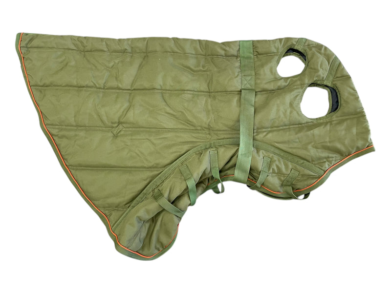 Country Pride Neck Cover W/ Face - Olive Green - L - USED