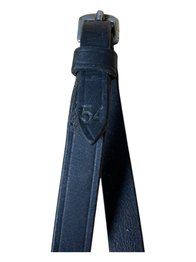 Black Oak Rubber Reins - Black - 54" - USED