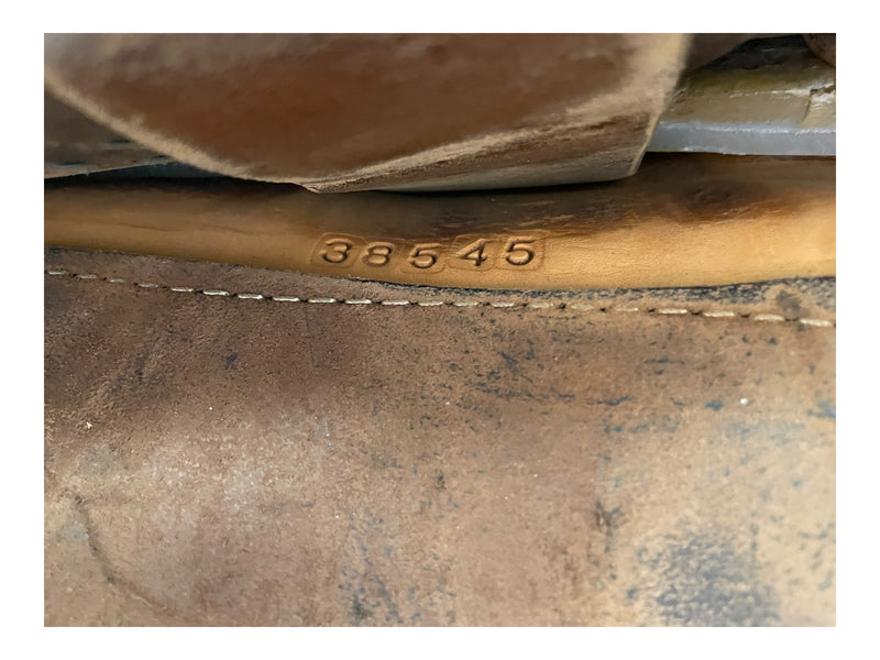 Alamo Saddle W/ Tack - Brown - 16" / Approx 7" Gullet - USED