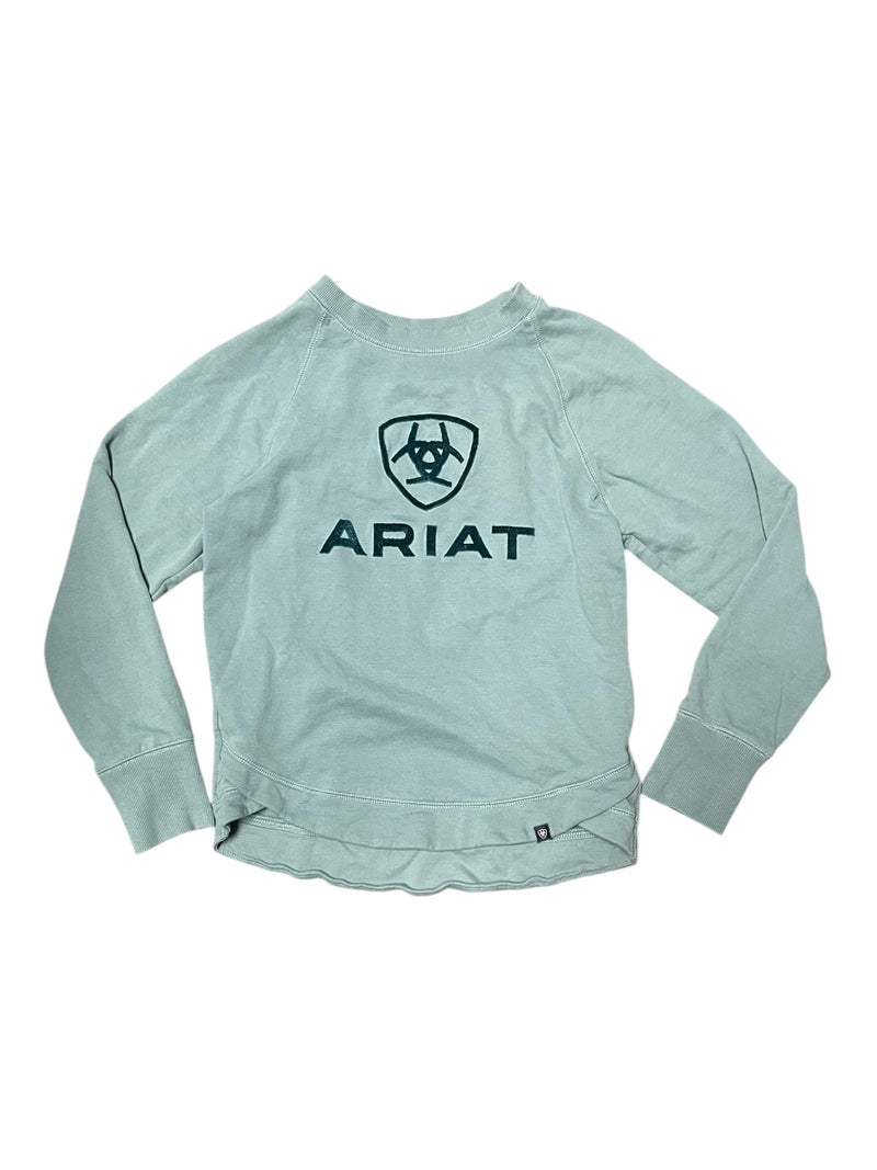 Ariat Crewneck - Light Blue - XS - USED