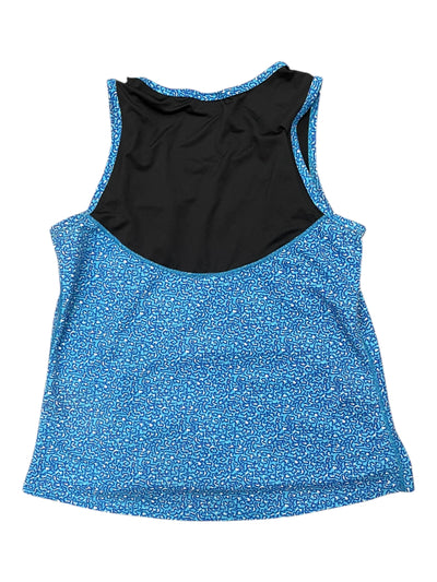 Kerrits Sleeveless Top - Blue Print/Black - XL - USED