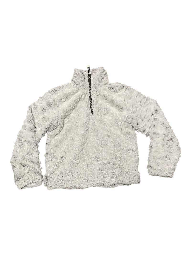 Roper 1/4 Zip Pullover - Light Gray - Youth M (7-8) - USED