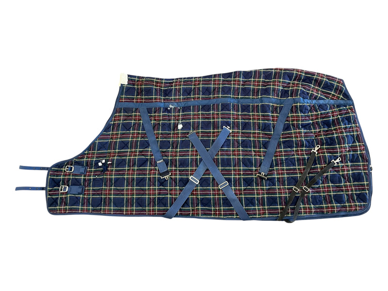 Millers Everest Stable Blanket - Dark Plaid - 78"/Est. Midweight - USED
