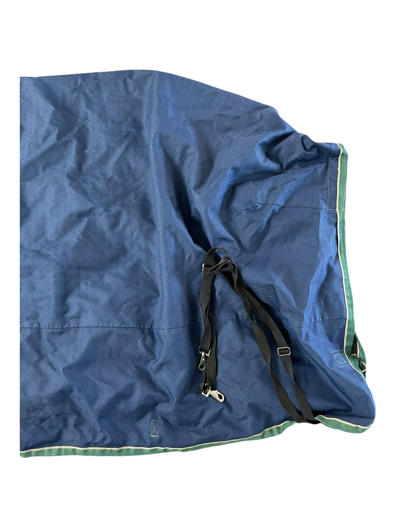 Everest T/O Blanket - Navy/Green - 82", Est. Midweight - USED