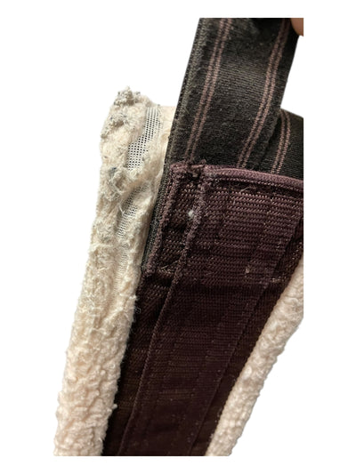 Shires Fleece Lined Girth - Brown/Natural - 60" - USED