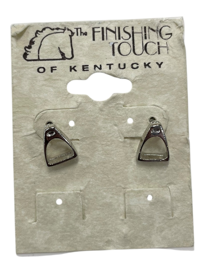 Finishing Touch Stirrup Earrings - One Size - USED