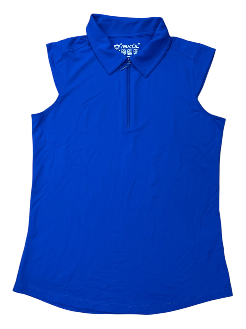IBKUL Sleeveless Sun Shirt - Royal Blue - S - USED