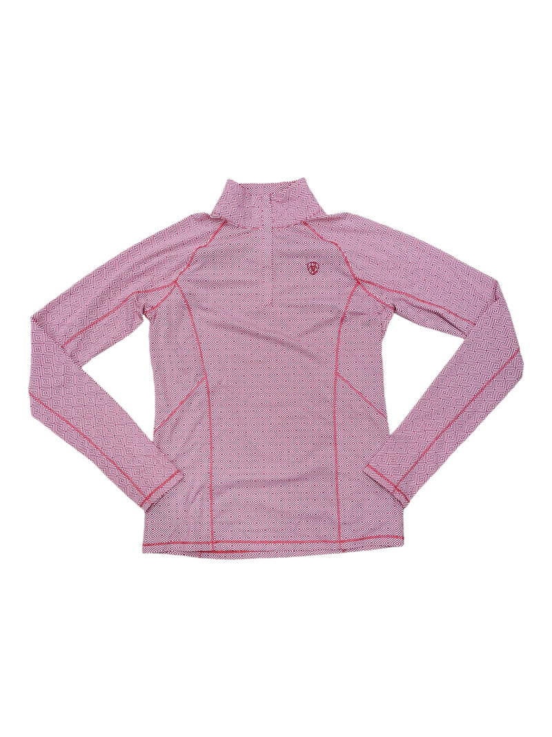 Ariat ColdSeries Base Layer - Red/White  - M - USED