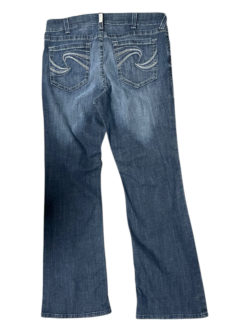 Ariat REAL Denim Arrow Mr Boot Jean - Blue Denim - 34R - USED
