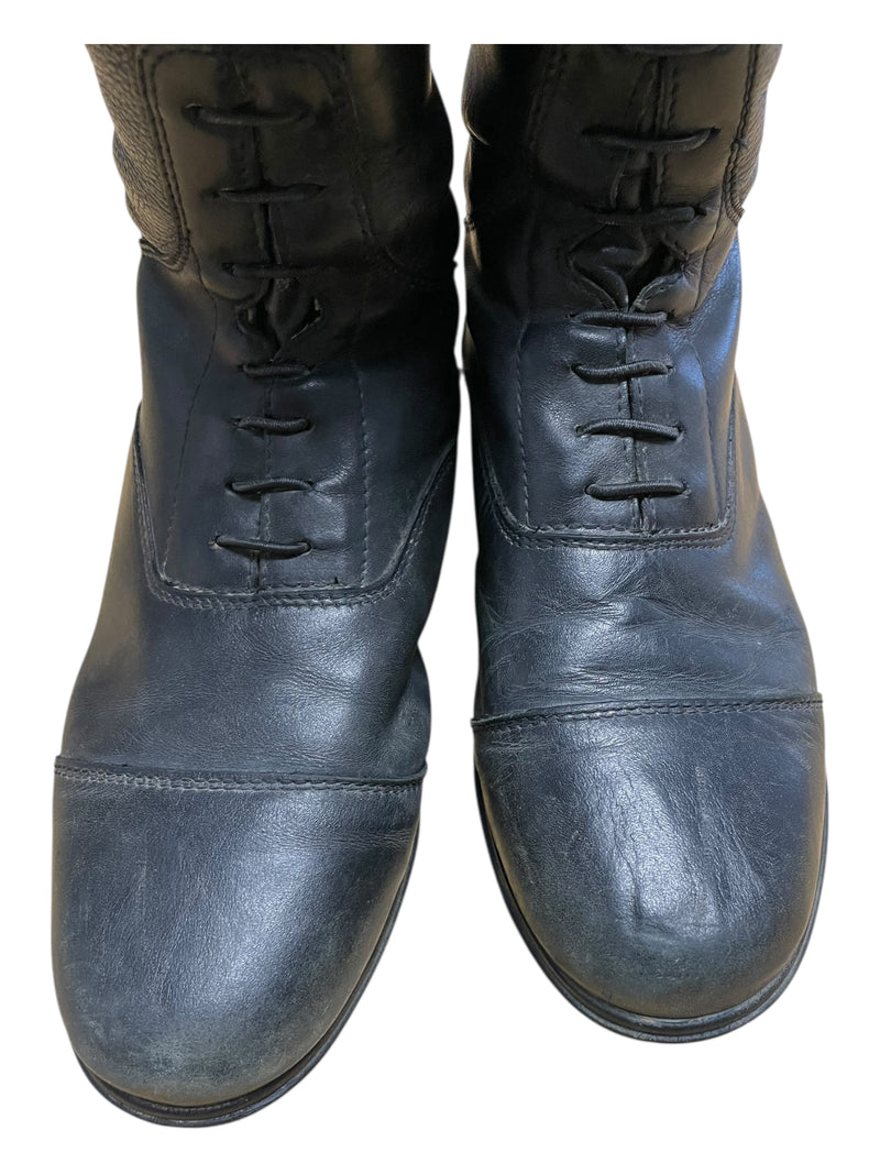 Moretta Gianna Field Boots - Black - 8 Slim - USED