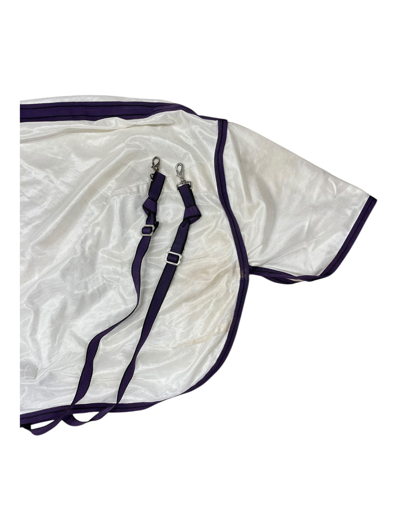 Weatherbeeta Comfitec Essential Mesh II Fly Sheet - White/Purple - 60" - USED
