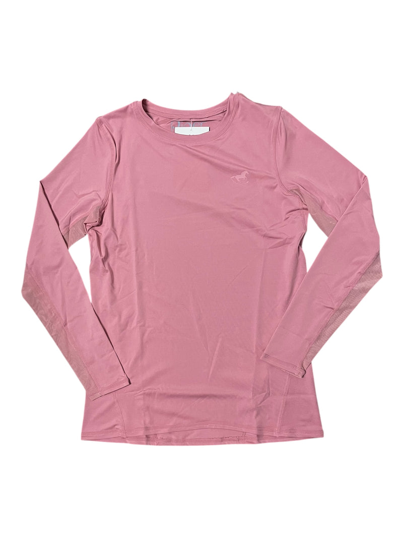 Smartpak Piper LS Crew Neck Sun Shirt *NWT* - Dusty Rose - S - USED